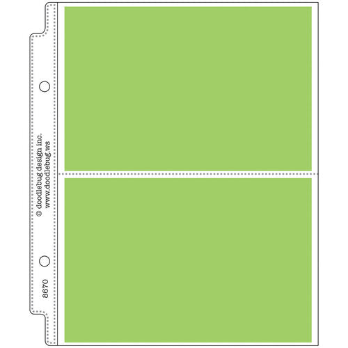Doodlebug Designs - 6x8 Mini Album Protectors - 4x6