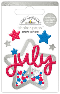 Doodlebug Design - Hometown USA - July 4th Shaker-Pops