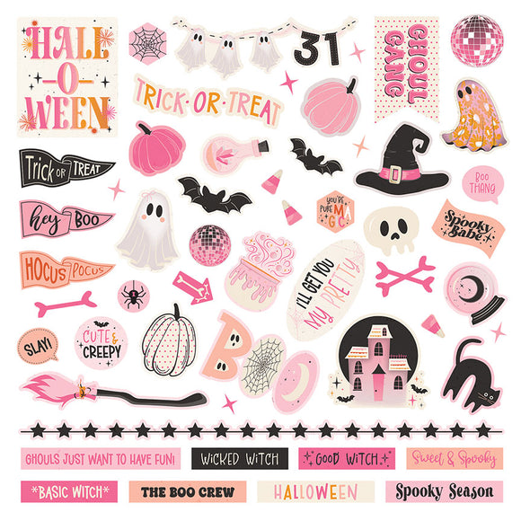 Photo Play -  Lil' Boo Thing 12x12 Element Sticker