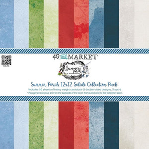 49 and Market - Summer Porch Collection- 12x12 Solids Pack