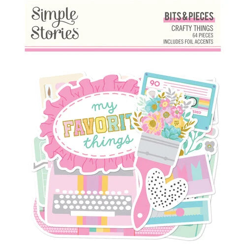 Simple Stories - Crafty Things - Bits & Pieces