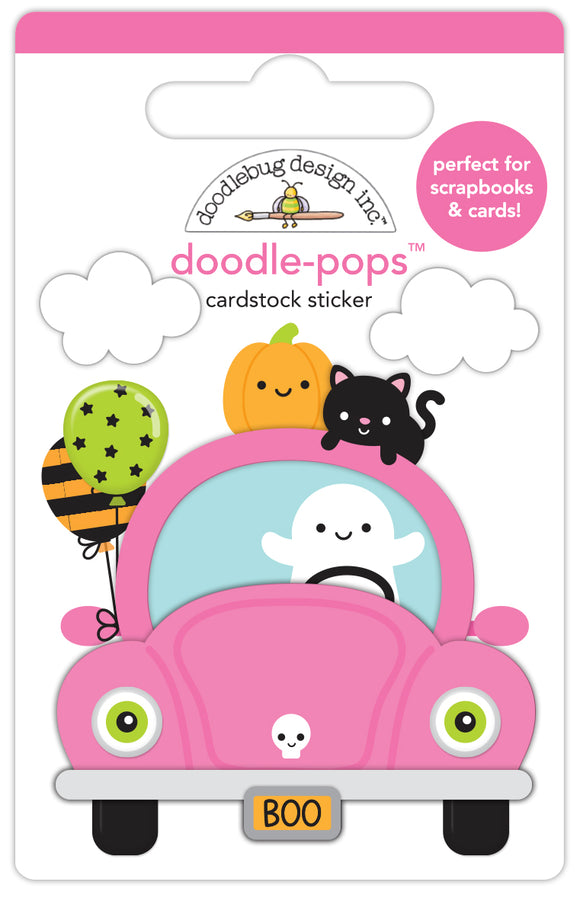 Doodlebug Design - Hey Pumpkin - Boo Cruise Doodle-Pops