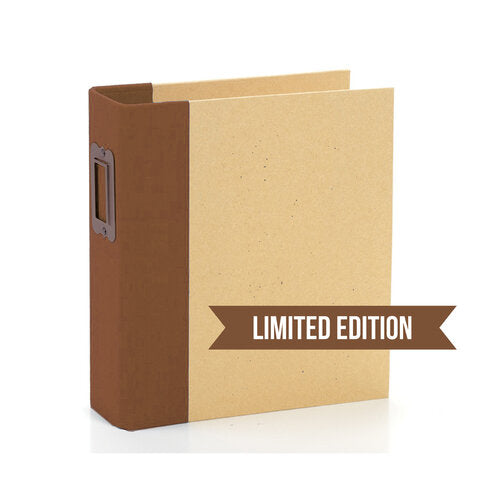 Simple Stories - Limited Edition Brown - 6x8 Snap Binder