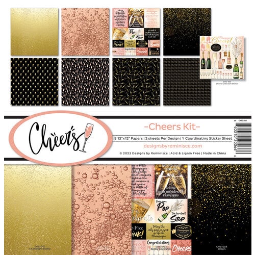 Reminisce - Cheers Kit -  12x12 Collection Kit