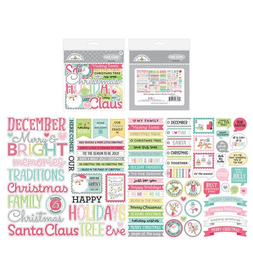 Doodlebug Design - Tinsel Time - Chit Chat