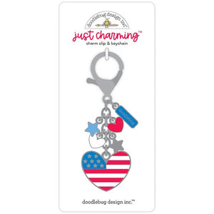 Doodlebug Design - Hometown USA - Land That I Love Just Charming Clip