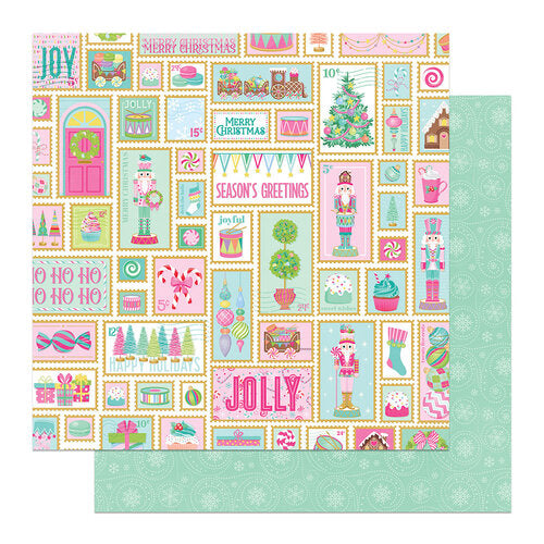 Photo Play - Sugar Plum - Holiday Mail 12x12 Cardstock