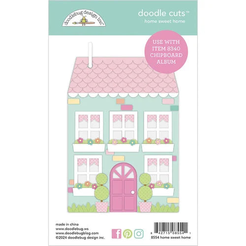 Doodlebug Design Doodle Cuts - Home Sweet Home