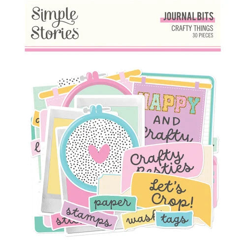 Simple Stories - Crafty Things - Journal Bits & Pieces