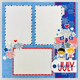 Doodlebug Design - Hometown USA Layout & Card Kit