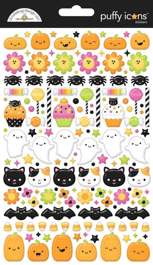 Doodlebug Design - Hey Pumpkin- Puffy Icon Sticker