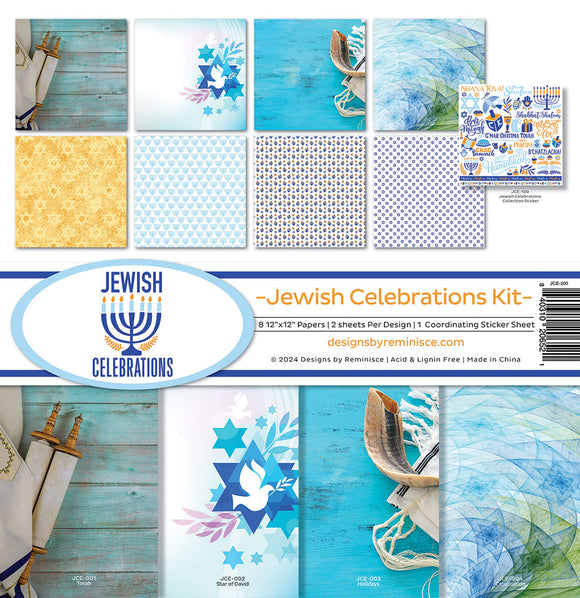 Reminisce - Jewish Celebrations 12x12 Collection Kit