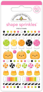 Doodlebug Design Hey Pumpkin - Trick or Treats Shape Sprinkles