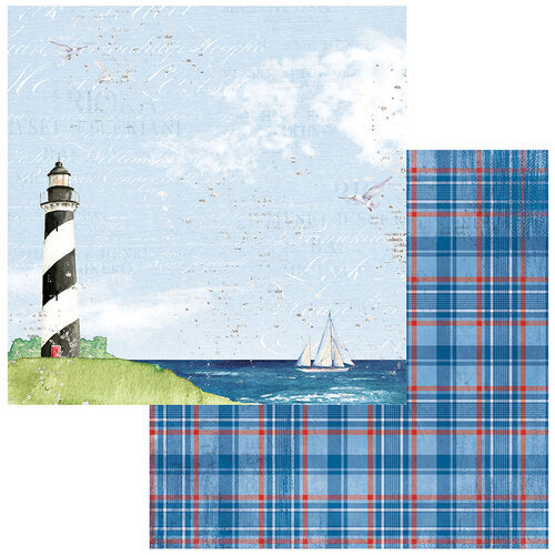 49 and Market - Summer Porch - Watchtower -12x12 Cardstock