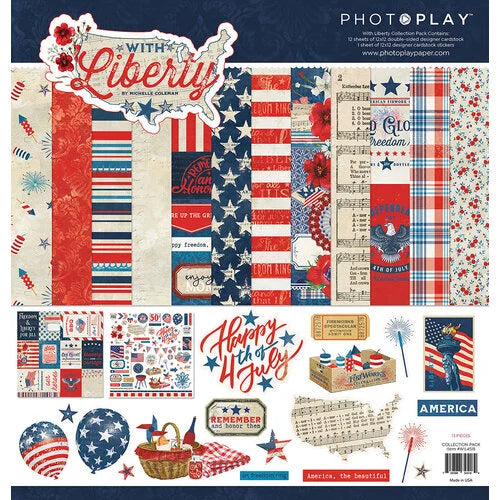 Photo Play - With Liberty - Collection Kit