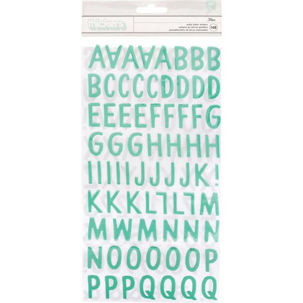 American Crafts - Thickers - Puffy Letter Stickers - Max – TM on the Go!