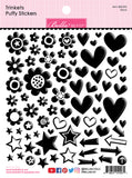 Bella Blvd - Trinkets Puffy Stickers - 10 Colors Available